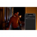 Hue White vonkajšie stĺpikové svietidlo Philips Lucca 17403/93 / P0 antracitovej, 2700K, 77cm