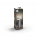 Hue White vonkajšie stĺpikové svietidlo Philips Tuar 17405/47 / P0 nerez, 2700K, 40cm