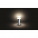 Hue White vonkajšie stĺpikové svietidlo Philips Tuar 17405/47 / P0 nerez, 2700K, 40cm
