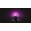 Hue LED vonkajšie stĺpikové svietidlo Philips Calla s adaptérom 17423/30 / P7 čierne