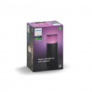 Hue LED vonkajšie stĺpikové svietidlo Philips Calla s adaptérom 17423/30 / P7 čierne