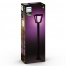 Philips HUE 17442/30 / P7 Econic vonkajšie záhradné stĺpik 15W = 1150lm LED IP44 2200-6500K RGB