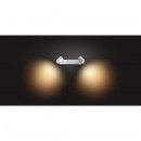 Philips HUE 3436031P7 Adore Kúpeľňový spot nástenné svietidlo 5,5W=2 x 250lm GU10 2200 - 6500K