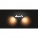 Philips HUE 3436031P7 Adore Kúpeľňový spot nástenné svietidlo 5,5W=2 x 250lm GU10 2200 - 6500K