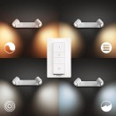 Philips Hue 34180/31 / P6 nástenné bodové svietidlo Adore 3x5.5W | GU10 | 750lm | 2200-6500K - diaľkové ovládanie, stmievateľné, Bluetooth, biela