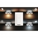 Philips HUE 3436231P7 Adore Kúpeľňový spot stropné svietidlo 5,5W=2 x 250lm GU10 2200 - 6500K