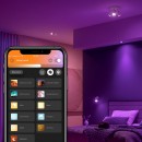 Philips Hue 50551/48 / P7 zápustné bodové svietidlo Centura 1x5,7W | 2000-6500K | RGB - Bluetooth, White and Color Ambiance