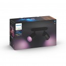 Philips Hue 50632/30 / P7 stropné svietidlo 2x5,7W | GU10 | 2000-6500K | RGB - White and Color Ambiance