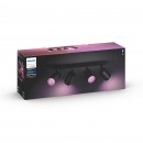 Philips Hue 50634/30 / P7 stropné bodové svietidlo Fugato 4x5,7W | GU10 | 2000-6500K | RGB - Bluetooth, White and Color Ambiance