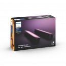 Hue LED White and Color Ambiance Stolové svietidlo Philips Play double pack 78202/30 / P7 čierny 220