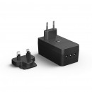 Hue LED White and Color Ambiance Stolové svietidlo Philips Play double pack 78202/30 / P7 čierny 220