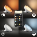 Philips Hue 8718699770983 LED stolové svietidlo Bloom 1x7,1W | 2000-6500K - Bluetooth, RGB, inteligentné