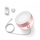 Philips Hue 8719514264502 LED lampička Iris 4. generácie 1x8,1W | 2000-6500K - Bluetooth, White and Color Ambiance, rosé, limitovaná edícia