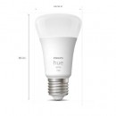 Philips Hue 8719514289130 LED sada žiaroviek Starter Kit 3x9,5W | E27 | 1100lm | 2700K - White, stmievateľné, Bluetooth