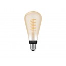 Philips Hue 8719514301504 LED filamentová žiarovka ST72 1x7W | E27 | 550lm | 2200-4500K - White Ambience, stmievateľná, Bluetooth