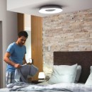 Philips Hue 8719514341333 LED stropné svietidlo Still 1x32W | 2400lm | 2200-6500K - White Ambience, stmievateľné, diaľkový ovládač, Bluetooth, čierna