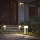 Philips Hue 8719514388499 LED záhradný stĺpik Calla 1x8W | 600lm | 2200-6500K | RGB - IP65, nerez, predlžovacia jednotka bez napájacieho zdroja,White and Color Ambiance