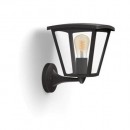 Philips Hue 8719514388512 LED vonkajšie nástenné svietidlo Inara 1x7W | E27 | 550lm | 2100K | IP44 - čierna,White
