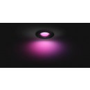 Philips Hue 8719514452138 LED zápustné bodové svietidlo Xamento D93mm | 1x 5,7W | GU10 | 350lm -White and Color Ambiance