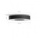 Philips Hue 8719514452251 LED stropné prisadené svietidlo Xamento D381mm | 1x 33,5W | 2350lm -White and Color Ambiance