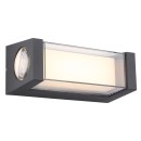 Globo 34316 LED vonkajšie nástenné svietidlo PLIXON  | 12W integrovaný LED zdroj | 1093lm | 3000K