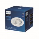 Philips 59556 LED zápustné bodové svietidlo Pomeron 7W|2700K - funkcia SceneSwitch