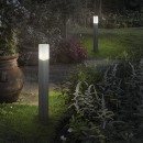 vonkajšie stĺpik Ideal Lux Pulsar PT1 1x42W E27 - čierna