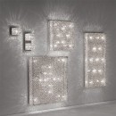 Ideal Luxv 036045 nástenné a prisadené stropné svietidlo 11x40W | G9 - strieborná