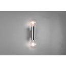 Trio R20182007 nástenné svietidlo Vannes 2x40W | E27 - horné a spodné osvetlenie, matný nikel