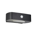 Trio TR23336202 LED solárne vonkajšie nástenné svietidlo BILBAO  | 6W integrovaný LED zdroj | 700lm | 4000K