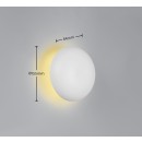 Trio TR24431131 LED nástenné svietidlo DAVEY | 1,5W integrovaný LED zdroj