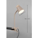 Trio TR25831143 LED stolná lampička PONGO | 4,5W integrovaný LED zdroj