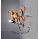 Trio R26541079 stolná lampička LOUY | 15W E27 | vypínač