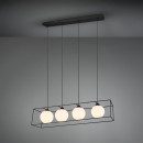 Trio R30404032 závesné stropné svietidlo gabbii 4x40W | E14