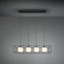 Trio R30404032 závesné stropné svietidlo gabbii 4x40W | E14
