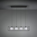 Trio R30404032 závesné stropné svietidlo gabbii 4x40W | E14