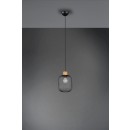 Trio R30561032 závesné stropné svietidlo Calimero 1x40W | E27 - matná čierna