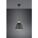 Trio R30681032 závesné stropné svietidlo Jagger 1x40W | E27 - čierna