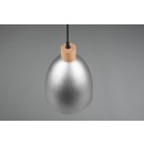 Trio R30681067 závesné stropné svietidlo Jagger 1x40W | E27 - nikel