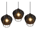 Trio R31263302 závesný luster Borka 3x40W | E27