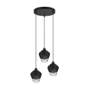 Trio R31263302 závesný luster Borka 3x40W | E27