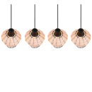 Trio R31264036 závesný luster Borka 4x40W | E27