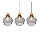 Trio R31283032 závesný luster Valeria 3x40W | E27