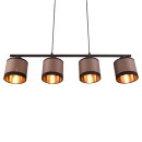 Trio R31554041 závesné stropné svietidlo Davos | 4x10W E14