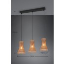 Trio TR31833026 závesné stropné svietidlo BIJOU E27