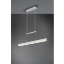 Trio R32043105 LED závesné stropné svietidlo Paros 1x21W + 5,5W | SMD | 3000lm + 1500L | 3000K - horné a spodné osvetlenie, 3 fázové stmievanie, nastaviteľná výška, hliník