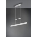 Trio R32043105 LED závesné stropné svietidlo Paros 1x21W + 5,5W | SMD | 3000lm + 1500L | 3000K - horné a spodné osvetlenie, 3 fázové stmievanie, nastaviteľná výška, hliník