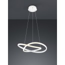 Trio R32051131 LED závesné stropné svietidlo Course 1x27W | 2850lm | 4000K - SwitchDimmer, biela