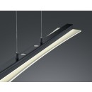Trio R32421132 LED závesné stropné svietidlo Smash 1x18W | 1800lm | 3000-4000-5000-6500K - 3 fázové stmievanie, nastavenie teploty osvetlenia, nastaviteľná výška, čierna