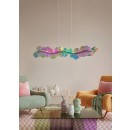 Trio R33681153 LED závesné stropné svietidlo PULSE | 178W integrovaný LED zdroj | 2000lm | 4000K | Trio - SwitchDimmer | na lanku